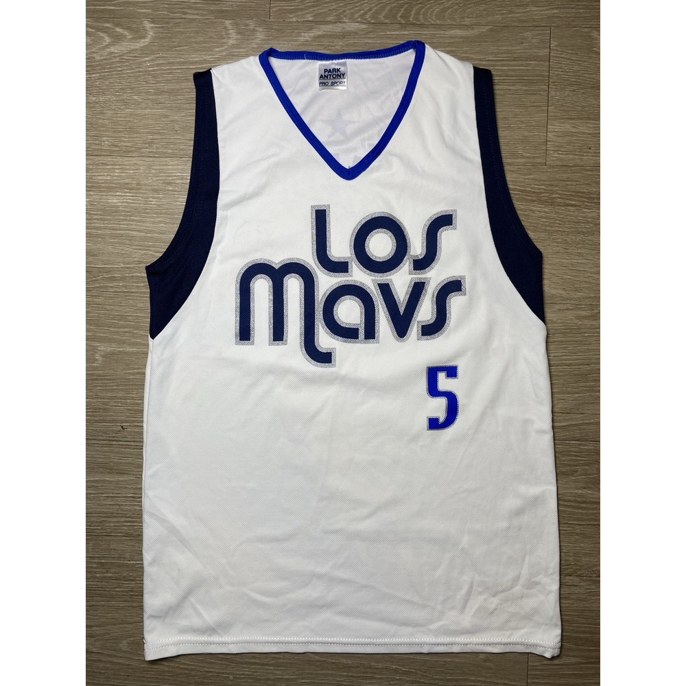 Men Size SMALL JJ Barea #5 Dallas Mavericks Jersey NBA Basketball Los Mavs